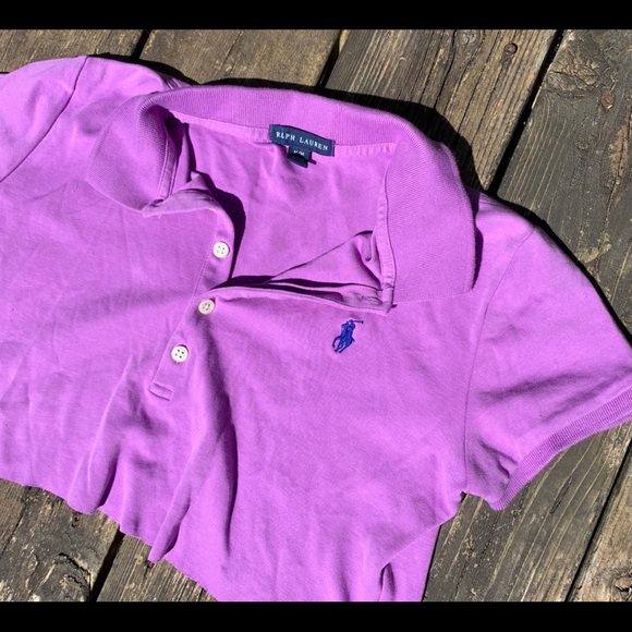 Ralph Lauren cropped women’s polo - Picture 2 of 2